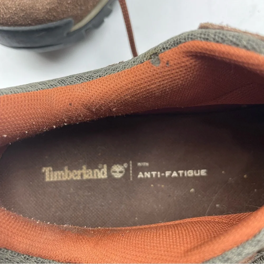 Timberland Men's Size 11.5 Mt. Maddsen Lite Low A1PV5 Brown Suede Hiking Sneaker